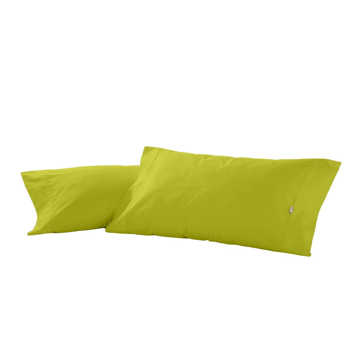 Funda de almohada Alexandra House Living Pistacho 45 x 95 cm (2 Unidades)