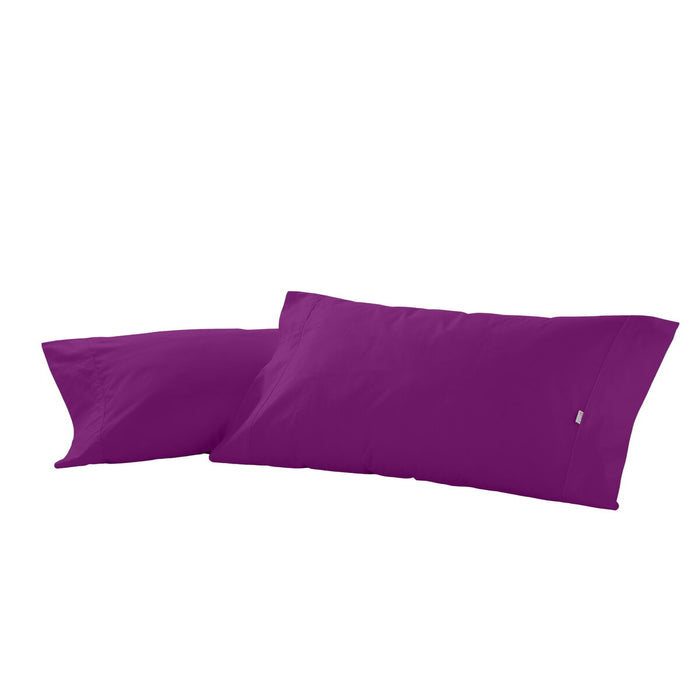 Funda de almohada Alexandra House Living Morado 45 x 95 cm (2 Unidades)