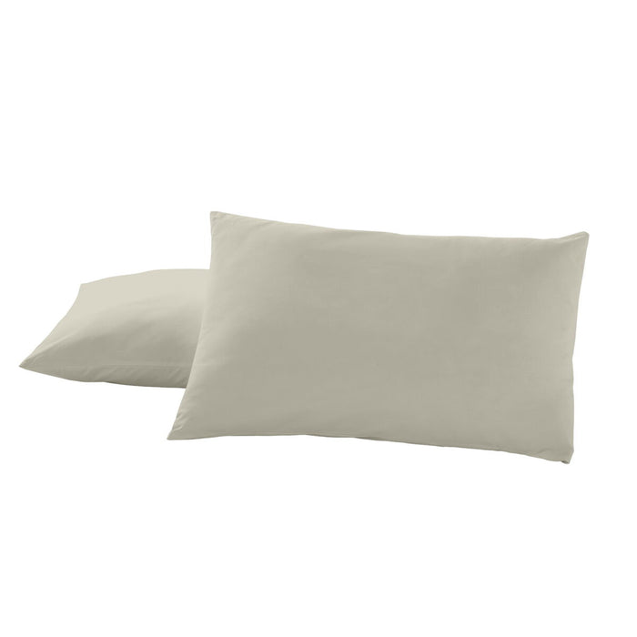 Alexandra House Living Beige Pillowcase 50 x 80 cm (2 Units)