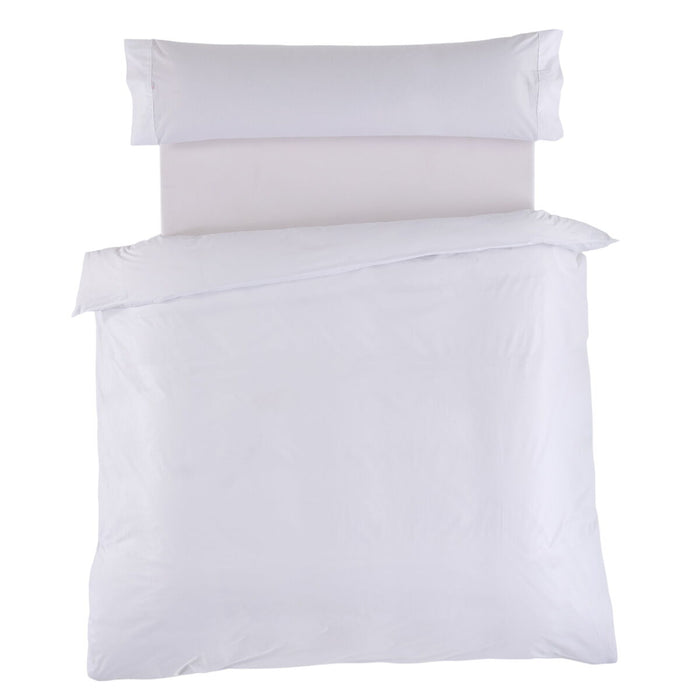 Alexandra House Living White Duvet Cover Set 105 Bed 3 Pieces