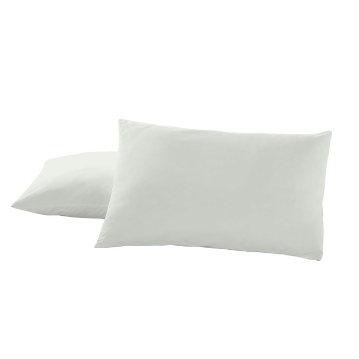 Alexandra House Living White Pillowcase 50 x 80 cm (2 Pack)