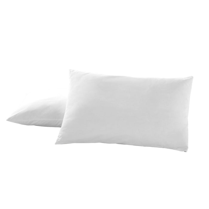 Alexandra House Living White Pillowcase 50 x 80 cm (2 Pack)