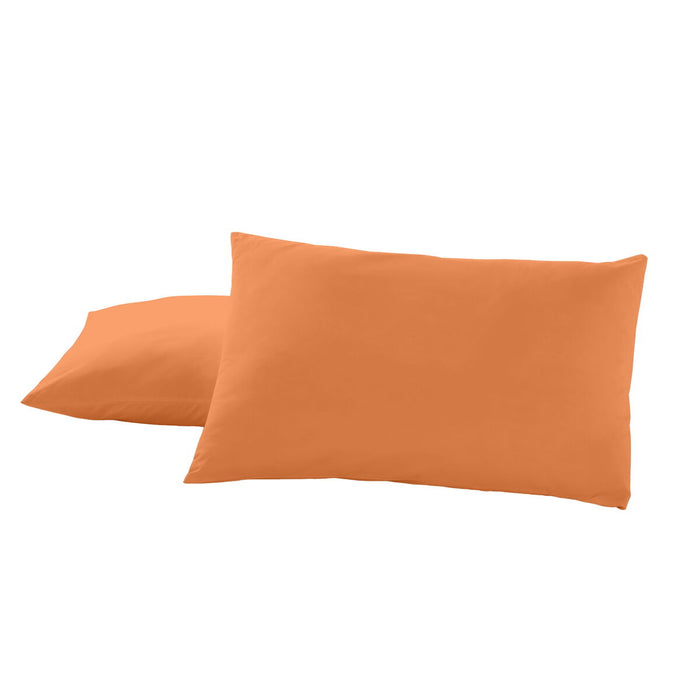 Funda de almohada Alexandra House Living Naranja 50 x 80 cm (2 Unidades)
