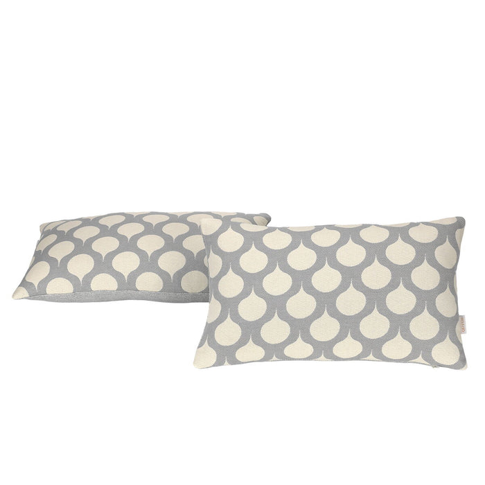 Alexandra House Living Astún Pearl Grey Cushion Cover 30 x 50 cm 30 x 1 x 50 cm 2 Units