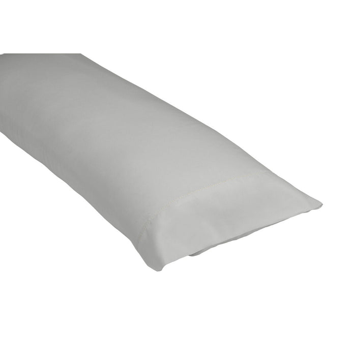 Alexandra House Living QUTUN Pearl Grey Pillowcase 45 x 90 cm (Pack of 2)
