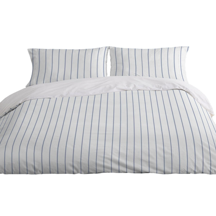 Alexandra House Living Rita Blue Duvet Cover Set, 105 cm Bed, 2 Pieces
