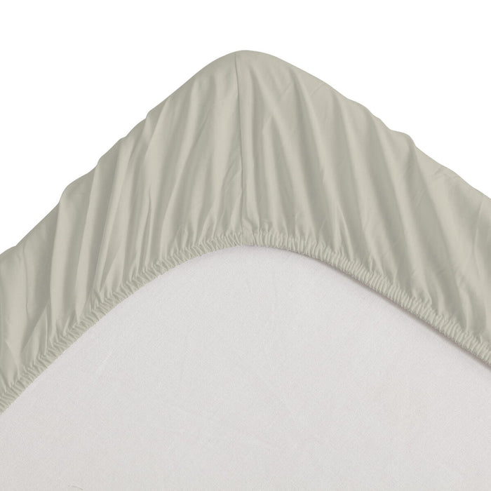 Alexandra House Living Light Brown Fitted Sheet