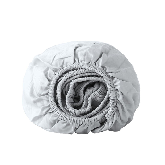 Alexandra House Living Gray Fitted Sheet