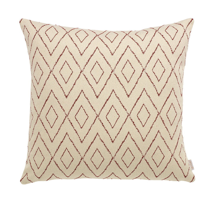 Funda de cojín Alexandra House Living Burdeos 50 x 50 cm