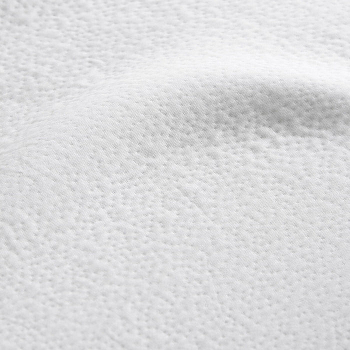 Colcha Alexandra House Living Rice Blanco 235 x 280 cm (3 Piezas)
