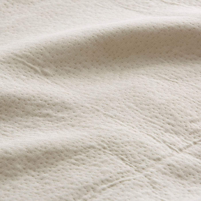 Colcha Alexandra House Living Rice Lino 235 x 280 cm (3 Piezas)
