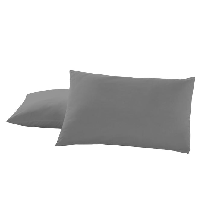 Alexandra House Living Titanium Pillowcase 50 x 80 cm (2 Pack)