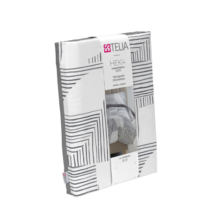 Alexandra House Living Heka Multicolor Duvet Cover Set, 180 cm Bed, 3 Pieces