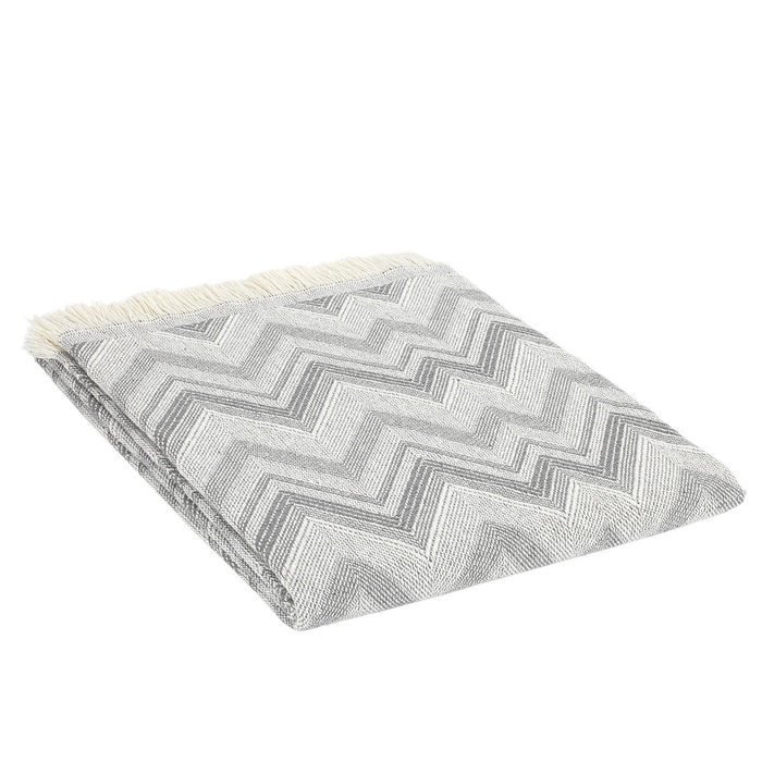 Alexandra House Living Fez Gray Blanket 125 x 180 cm