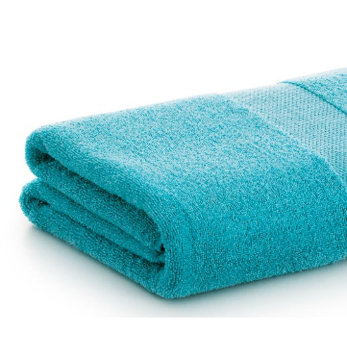 Toalla de lavabo Paduana Turquesa 100 % algodón 500 g/m² 50 x 100 cm