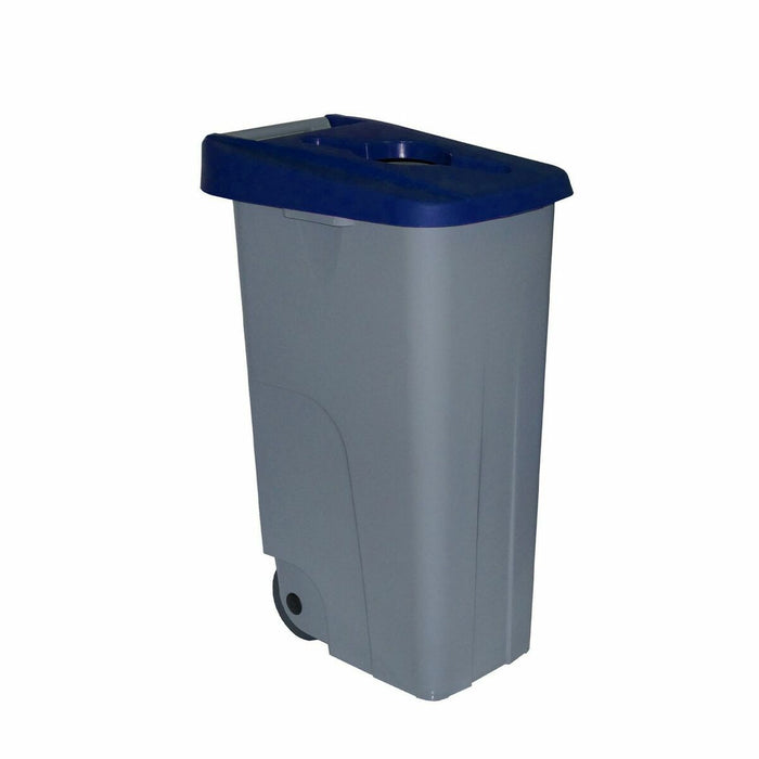Denox 85 L Wheeled Waste Bin Blue 58 x 41 x 76 cm