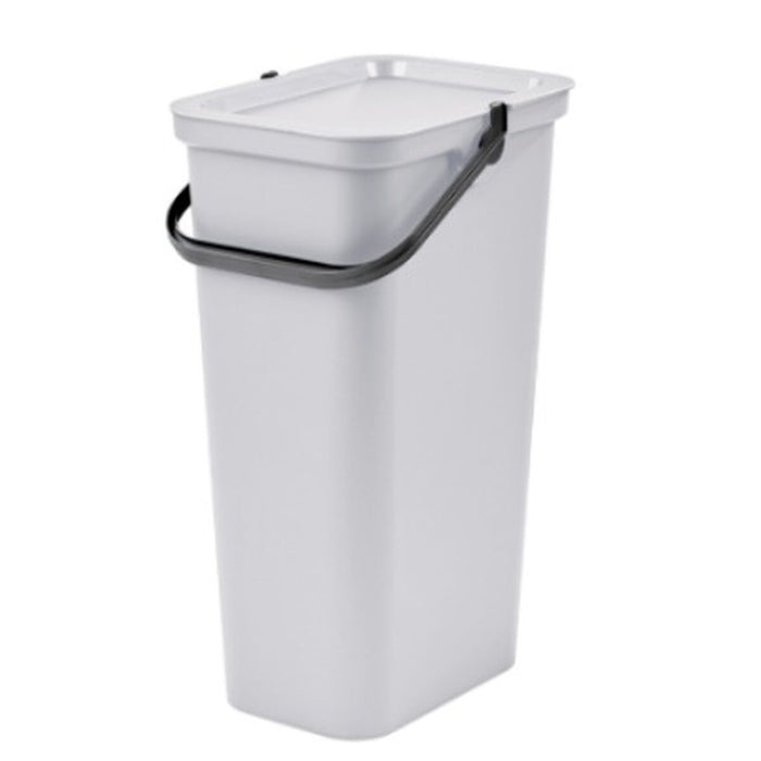 Tontarelli Moda 38 L White Recycling Bin (4 Units)