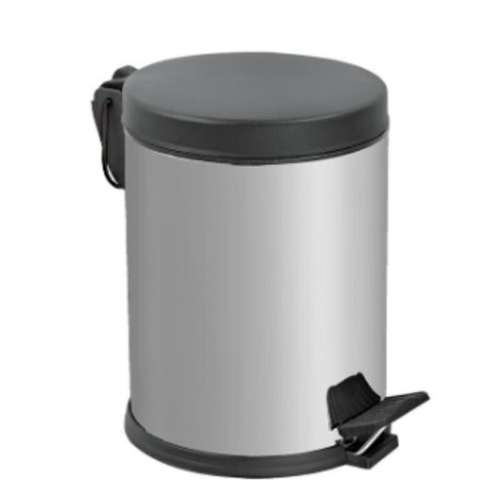 Confortime Pedal Bin Silver Metal Plastic 3 L (6 Units)