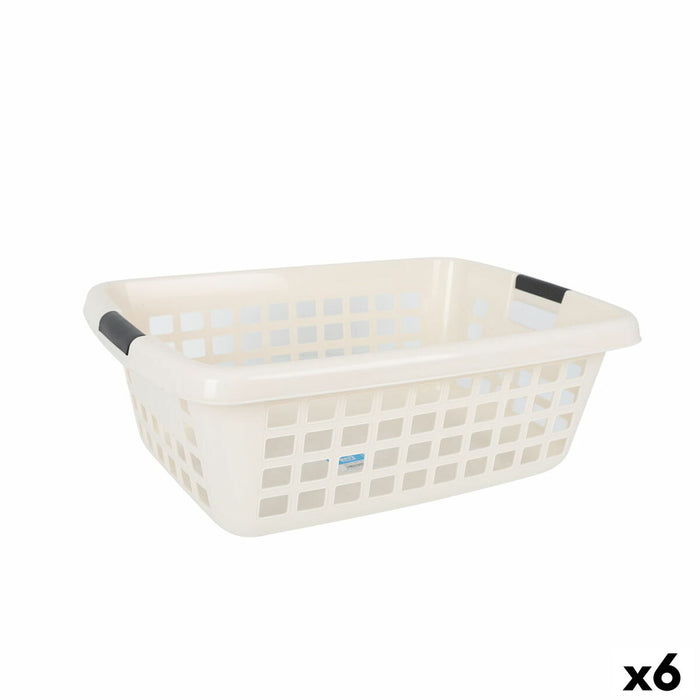 Kety Laundry Basket with Handles 70 L (6 Units)