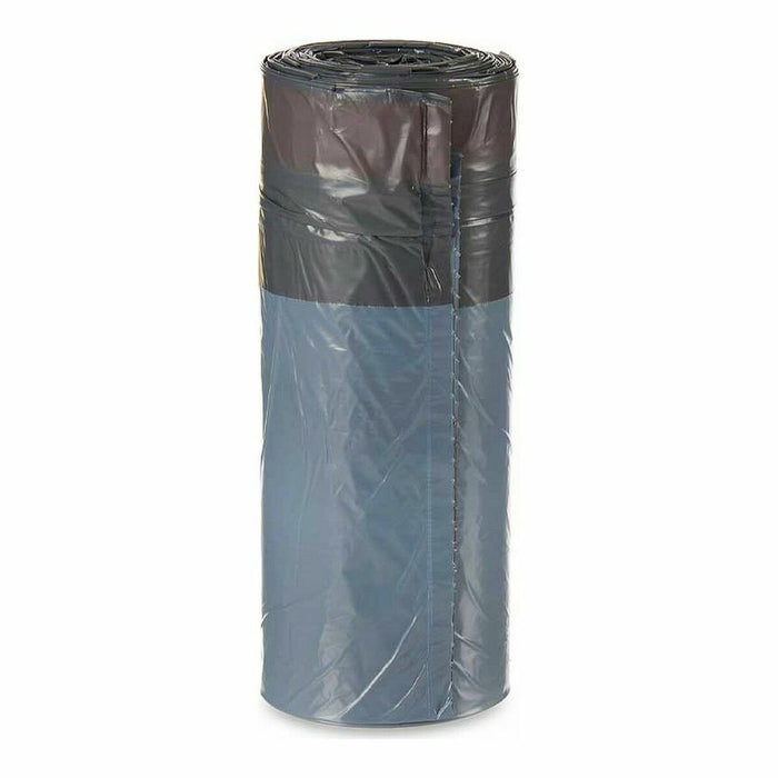 Citrus Self-Closing Garbage Bags, Grey Polyethylene, 30 L, 15 Units
