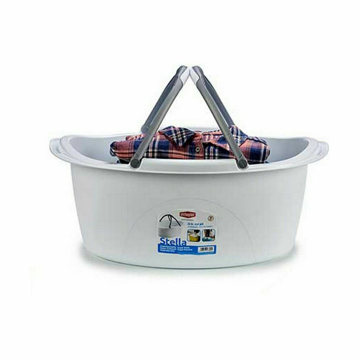 Stefanplast Plastic Multipurpose Basket 25 L 59 x 23 x 38 cm With handles (30 units)