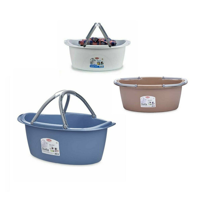 Stefanplast Plastic Multipurpose Basket 25 L 59 x 23 x 38 cm With handles (30 units)