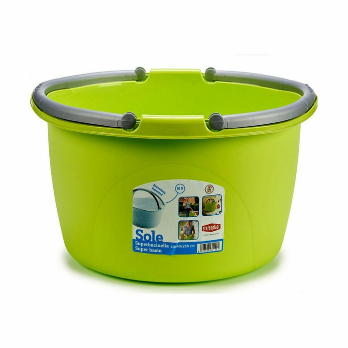 Stefanplast Plastic Multipurpose Basket 16 L 39 x 22 x 39 cm With handles (30 units)