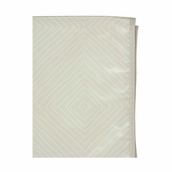 Beige Diamond Oilcloth Tablecloth 140 x 140 cm (12 Units)
