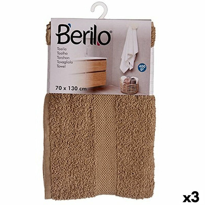 Camel Bath Towel 70 x 130 cm (3 Units)