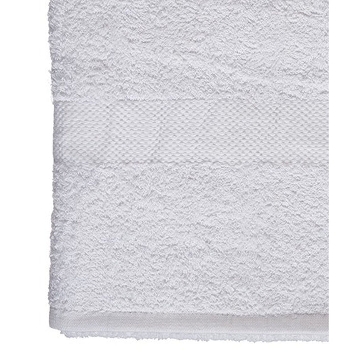 Bath Towel 90 x 150 cm White (3 Units)