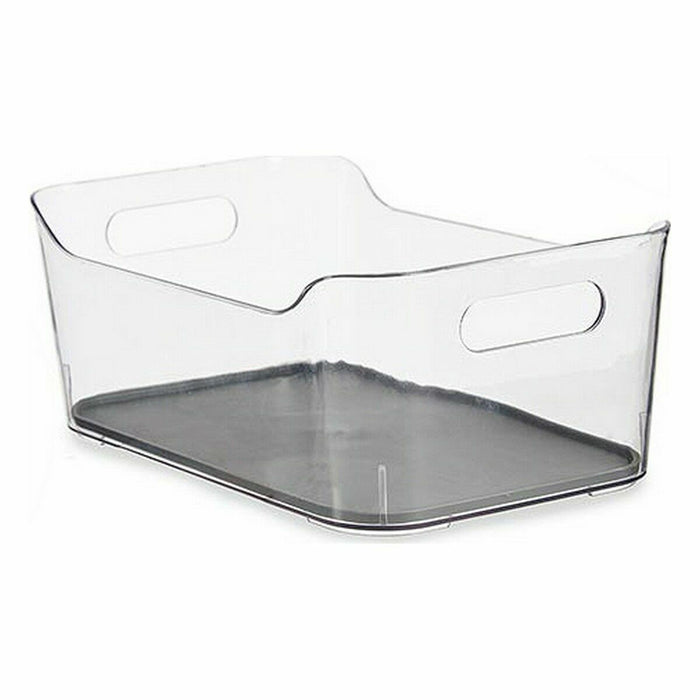 Recycled Plastic Drawer Organizer Grey 17 x 10.5 x 24.5 cm (12 Units)
