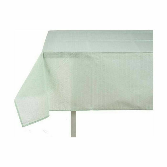 Light Green Star Stain-Resistant Canvas Tablecloth 140 x 180 cm (6 Units)