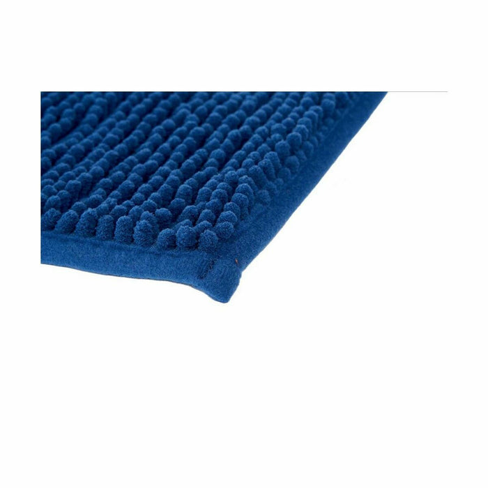 Blue Bath Mat 59 x 40 x 2.5 cm (12 Units)