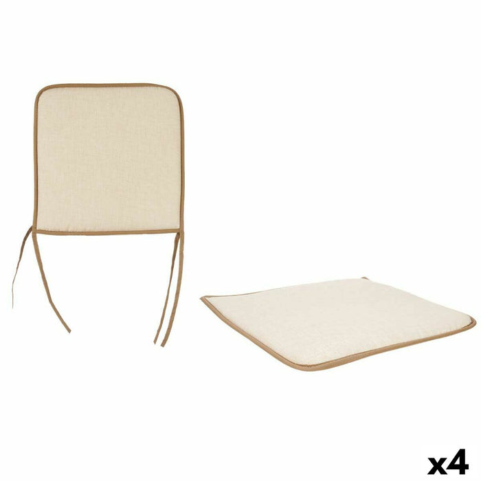 Chair cushions 38 x 2.5 x 38 cm (4 units)