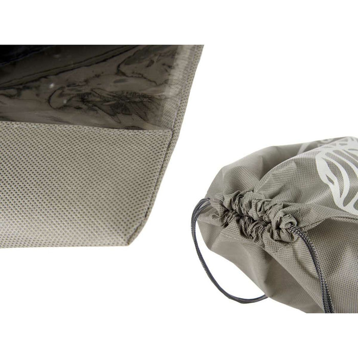 Gray PVC Shoe Holder 29 x 43 cm Fabric (12 Units)