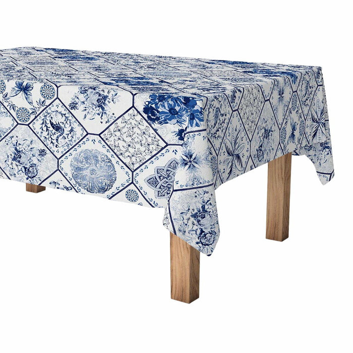 Exma Anti-Stain Blue Ceramic Roll Tablecloth 140 cm x 25 m