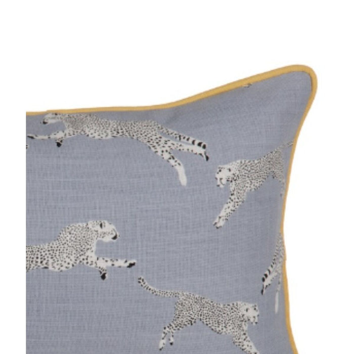 Grey Leopard Cushion 30 x 50 cm