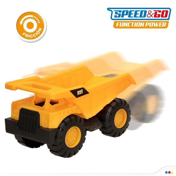 Vehículos de Construcción Speed & Go 13 x 27 x 19 cm (2 Unidades)