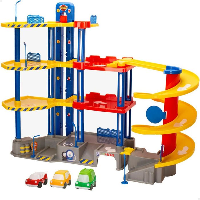Motor Town Vehicle Parking Garage 4 levels 70 x 55 x 28 cm (2 Units)