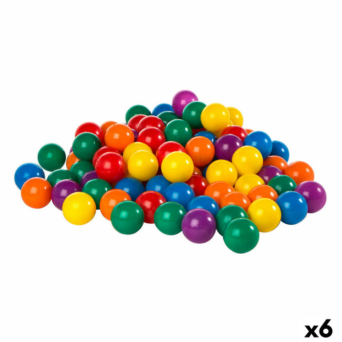 Intex FUN BALLZ Balls 100 Pieces 6.5 x 6.5 x 6.5 cm (6 Units)
