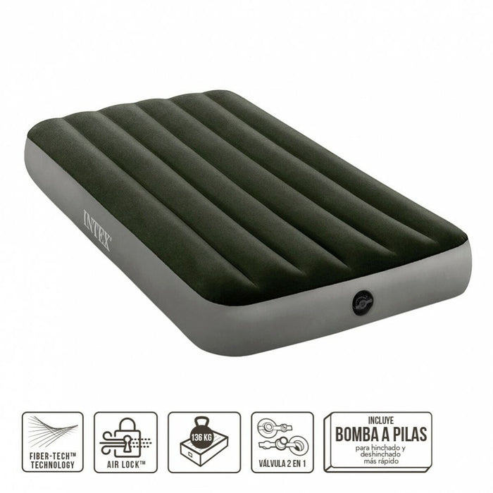 Intex Twin Dura-Beam Prestige Downy Inflatable Bed 99 x 25 x 191 cm 4 Units