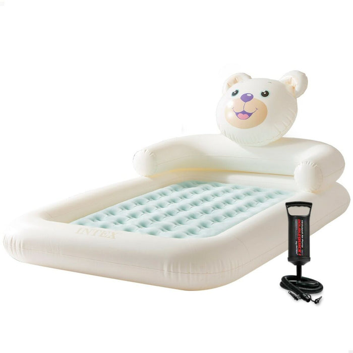 Intex Junior Inflatable Bed Bear 114 x 10 x 178 cm 3 Units