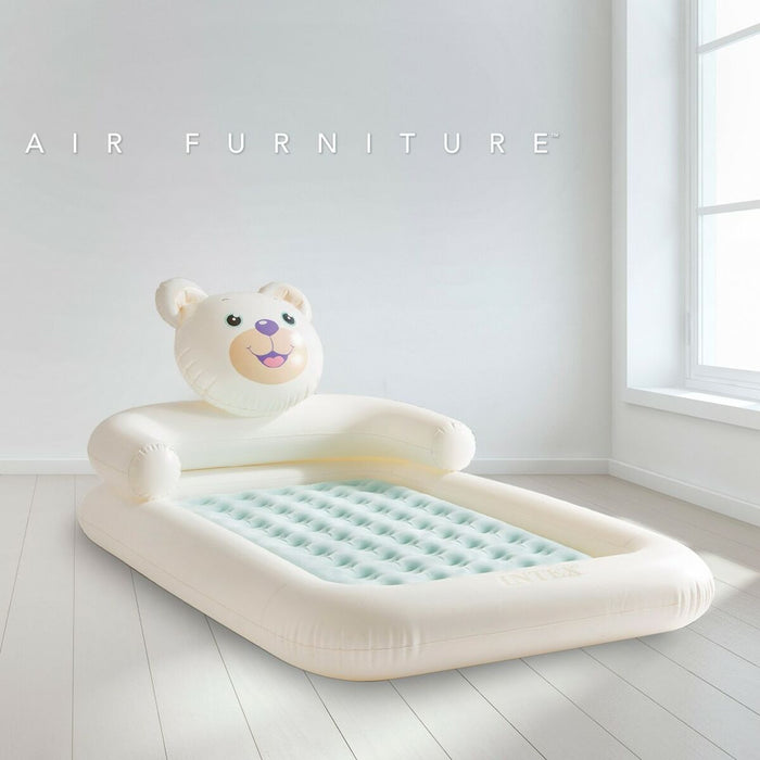 Intex Junior Inflatable Bed Bear 114 x 10 x 178 cm 3 Units