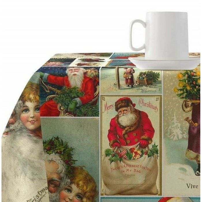 Belum Vintage Christmas stain-resistant resin tablecloth 250 x 140 cm