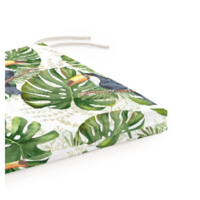 Belum 0120-412 Chair Cushion 40 x 5 x 40 cm Plant Leaf