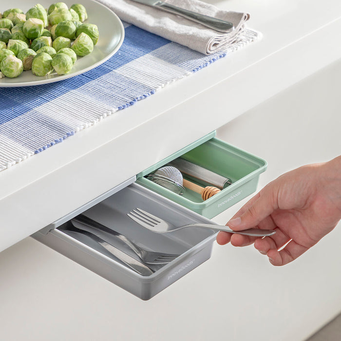 Set of Adhesive Auxiliary Drawers for Underalk InnovaGoods Desk, Pack of 2 units 