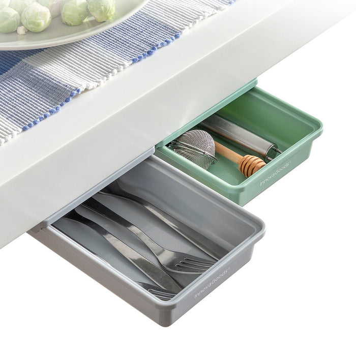 Set of Adhesive Auxiliary Drawers for Underalk InnovaGoods Desk, Pack of 2 units 