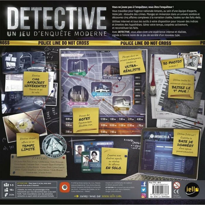 Juego de Mesa Iello Detective FR